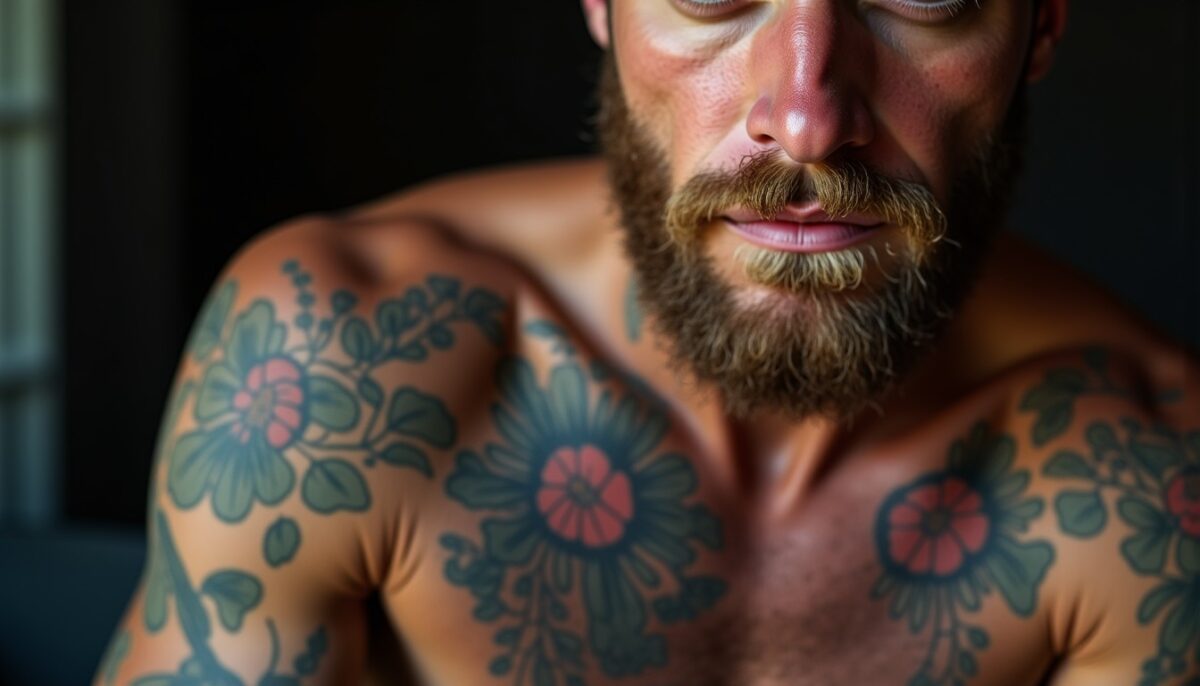 Tatouages pour homme au cou : significations profondes et symboles inspirants