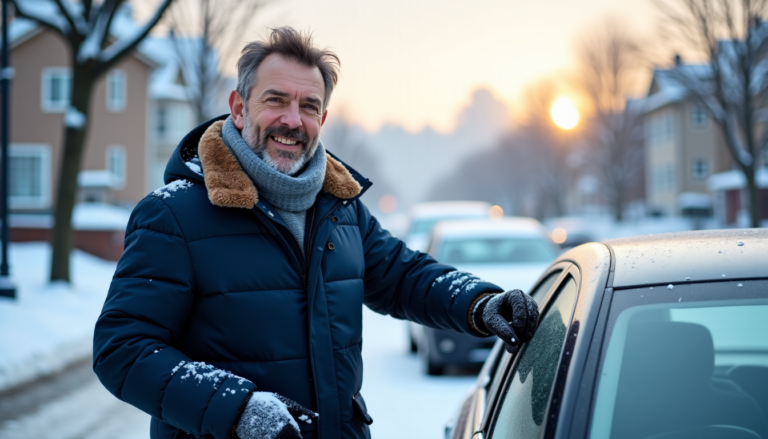 Protéger son pare-brise l'hiver : gain de temps et bénéfices réels
